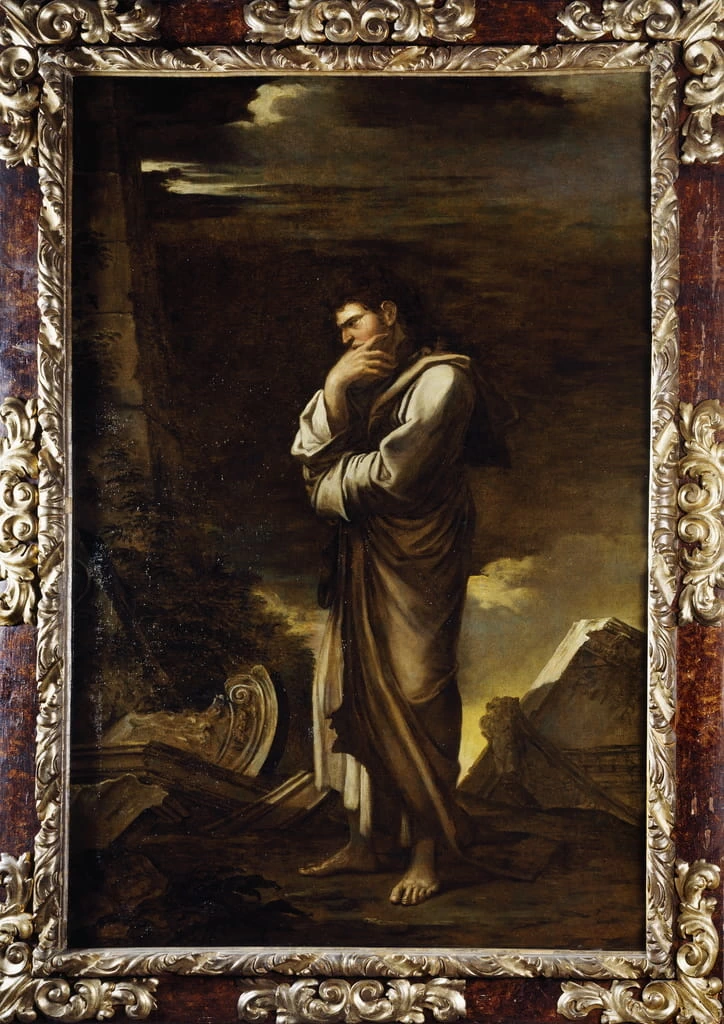 Mario medita tra le rovine di Cartagine